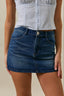 Lumina Denim Mini Skirt