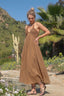 Halter Neck Midi Dress