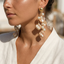Chunky Shell & Pearl Earrings