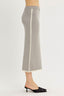 Contrast Crush Midi Skirt