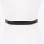 Faux Leather Metal Shell Buckle Belt