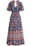 PIAZZA DRESS-UB BLUE IRIS