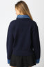 Triana Layered Collar Knit Sweater