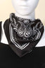 Light Paisley Design Square Bandana Scarf