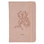 Trust Compact Blush Faux Leather Notebook