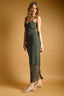 D3519   NET PATTERN ON BOTTOM KNITTED DRESS