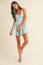 Blue Belle Romper