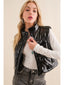 Polished Puff Vest