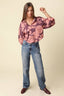 Jennie Floral Balloon Sleeve Shirt