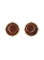 Brown Stone Studs