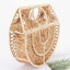 Handmade Faux Straw Handle Bag