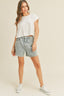 Sandstone Cuffed Tee