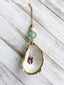 Gilded Oyster Shell Ornament