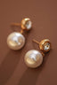 18K Gold Plated Waterproof Stainless Steel Drop Earrings - 7774