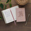 Trust Compact Blush Faux Leather Notebook