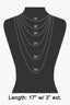 Metallic Pendant Knotted Bandana Necklace