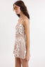 IVY MANTRA PATTERN TILE BORDER MINI DRESS