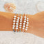 Coral Mermaid’s Pearl Bracelet