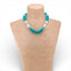 Beaded Turquoise & Pearl Necklace