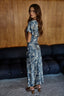 Paisley Twilight Midi Dress