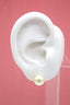 18K Gold Filled Pearl Stud Earrings (L126)