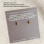 GOLD FILLED CROSS STUDS | 14k