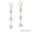 Triple Drop Candy Earrings