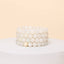 Marbled Pearl Bead Bracelet