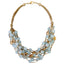 Chunky Blue Beaded Necklace
