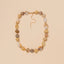 Multi Colored Beaded Stone Necklace