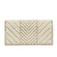 Rhinestone Chevron Clutch Bag