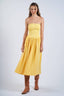 Sunshine Flare Midi Dress