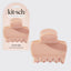 Recycled Plastic Puffy Cloud Clip 1pc - Rosewood