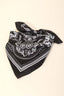 Light Paisley Design Square Bandana Scarf