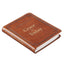 Grace for Today One-Minute Devotional – Brown Faux Leather