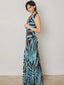 Godet Maxi Dress