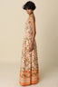 Lila Botanical Maxi Dress