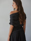 Off Shoulder Drape Top