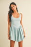 Blue Belle Romper