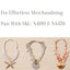 Chunky Spiral Sea Shell Necklace