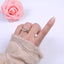 Crystal Stone Minimalist Ring