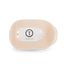 Round Flat Hair Clip | Small | Almond Beige