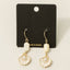 Seashell Pearl Drop Earrings