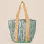 Vibrant Stripes Woven Tote Bag