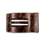 Flat Rectangle Hair Clip | Medium | Tortoise