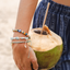 Blue Lagoon Sea Stone Bracelet
