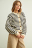 Striped cardigan