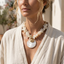Chunky White Shell Necklace