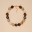 Multi Colored Beaded Stone Necklace