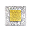 Framed Panel Lily Outline Square Scarf